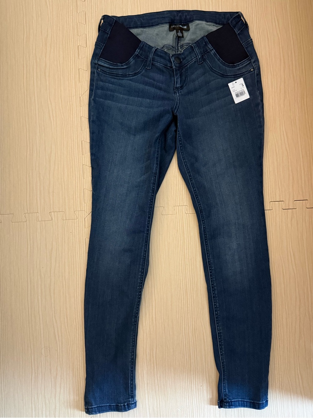 Women’s Dark Blue Maternity Skinny Jeans - Indigo Blue